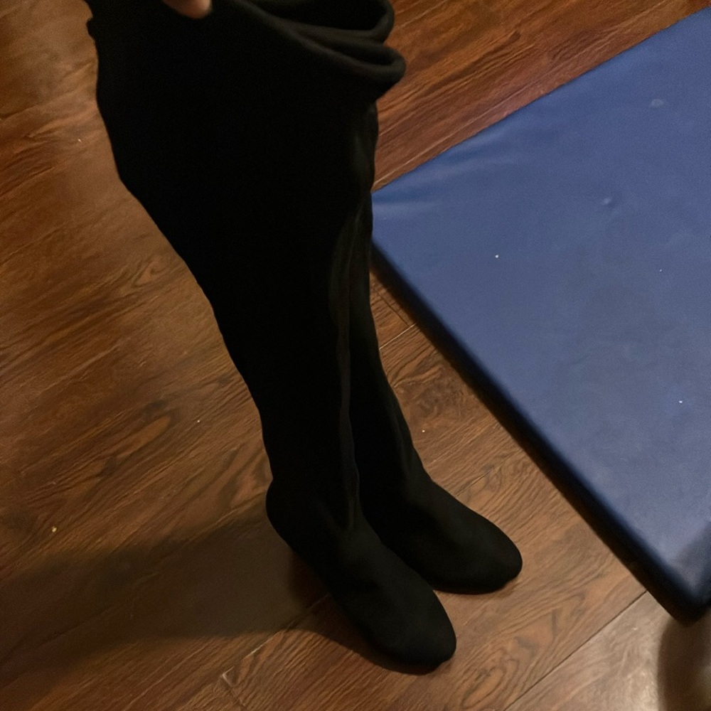 New York & Company Black Over the Knee Boots